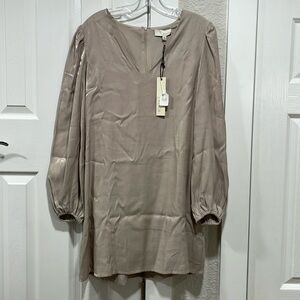 NWT Pinch Champagne Long Sleeve Dress